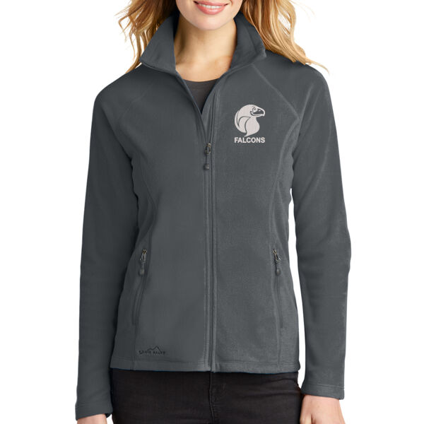 Eddie Bauer® Ladies Full-Zip Microfleece Jacket - Embroidered Logo Thumbnail