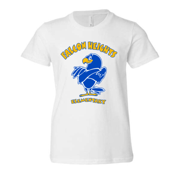 BELLA + CANVAS Youth Jersey Tee - Printed Logo Thumbnail