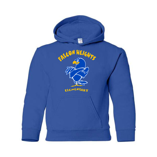 Youth Heavy Blend Hooded Sweatshirt - Printed Logo Thumbnail