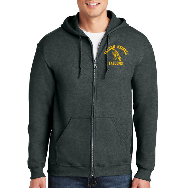 Gildan Heavy Blend Full Zip Hooded Sweatshirt - Printed Logo Thumbnail