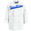 Eight Knot Button Chef Coat with Thermometer Pocket Thumbnail