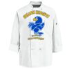 Eight Knot Button Chef Coat with Thermometer Pocket Thumbnail