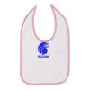 Infant Contrast Trim Premium Jersey Bib Thumbnail